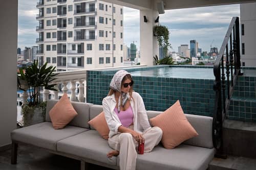 Terrasse sur le toit