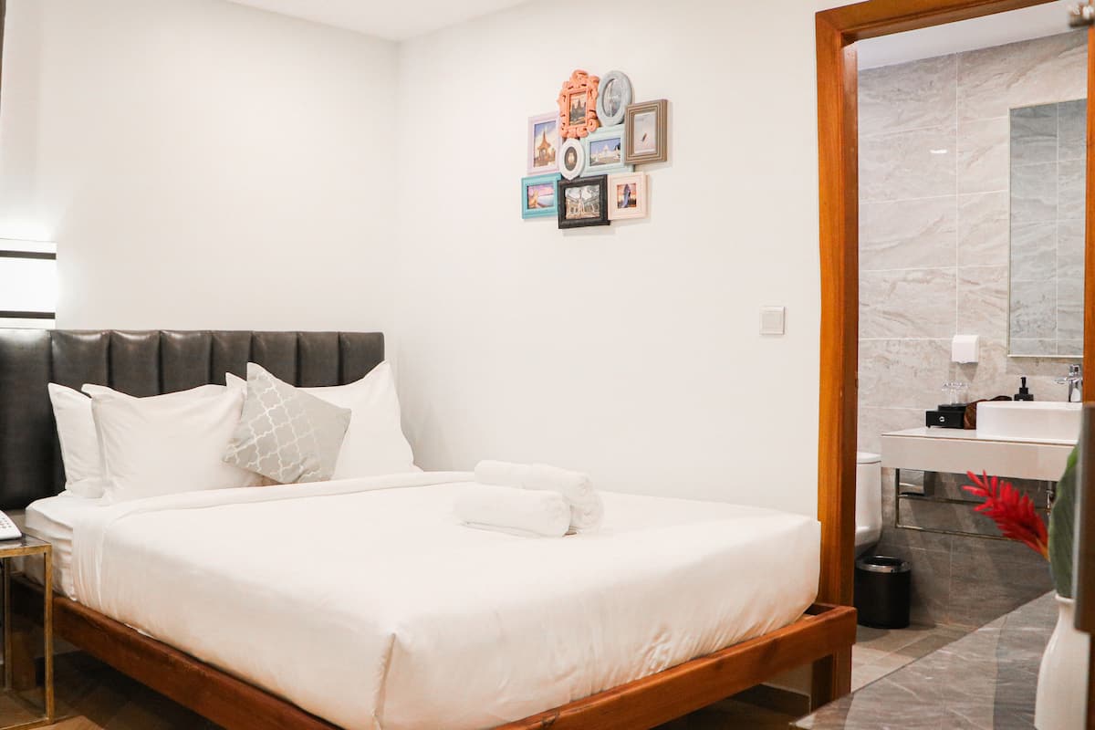 1 Schlafzimmer, Bettwäsche aus ägyptischer Baumwolle
