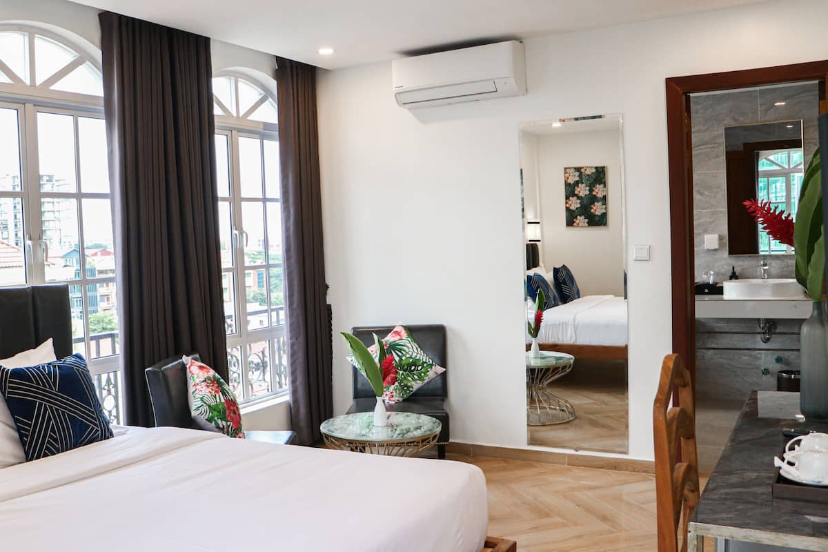 Junior-Suite, 1 King-Bett, Stadtblick
