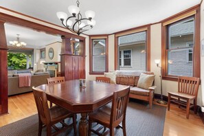 Dining - Charming South Hill Craftsman—Porch, Chef’s Kitchen, Yard & BBQ (Spokane)