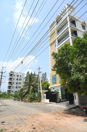 Front of property - The Butterfly Luxury Serviced Apartments Ganesh Nagar Vijayawada (Penumuluru)