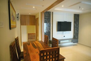 Family Apartment | Living area - The Butterfly Luxury Serviced Apartments Ganesh Nagar Vijayawada (Penumuluru)