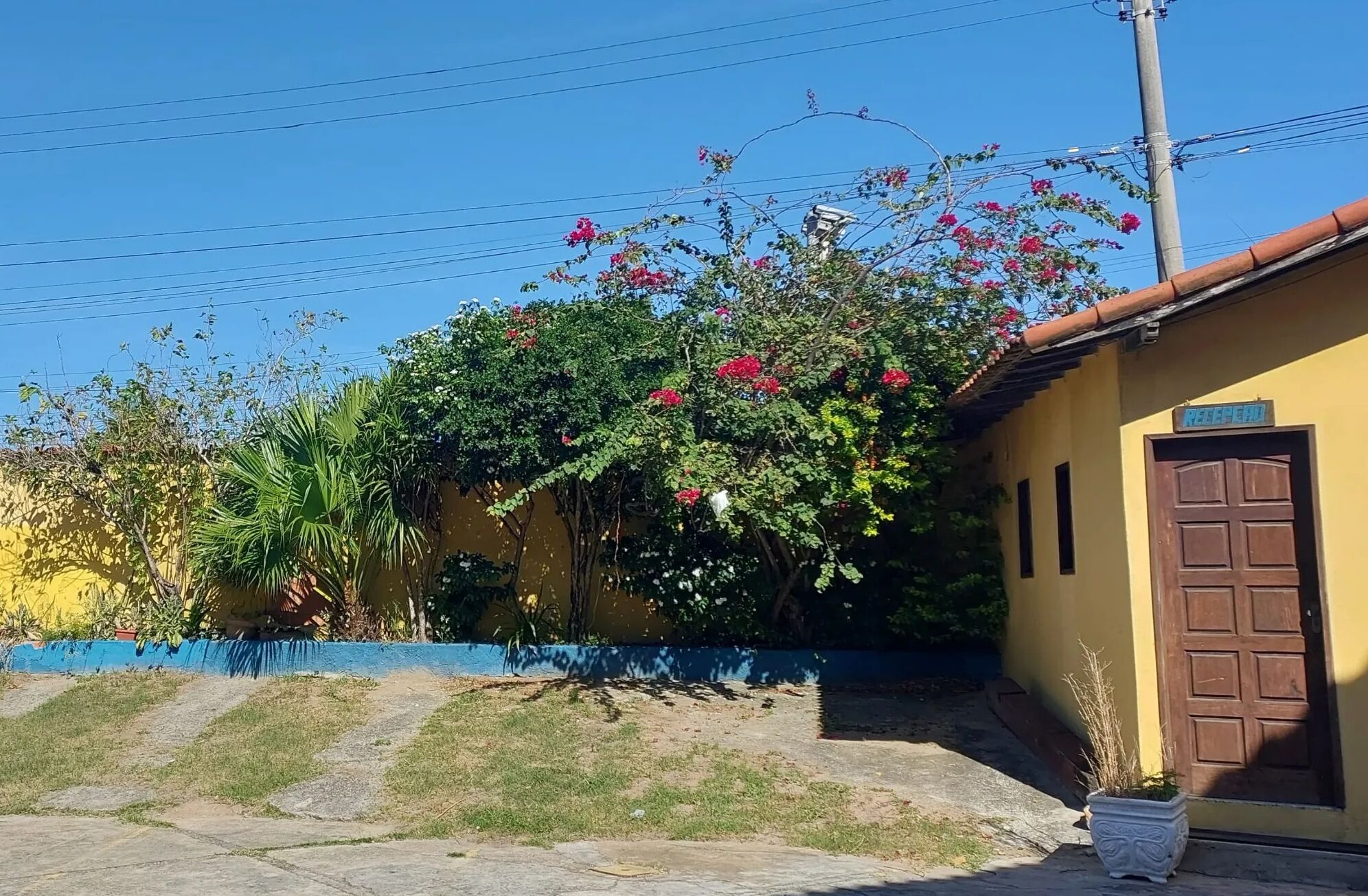 Enceinte de l’hébergement