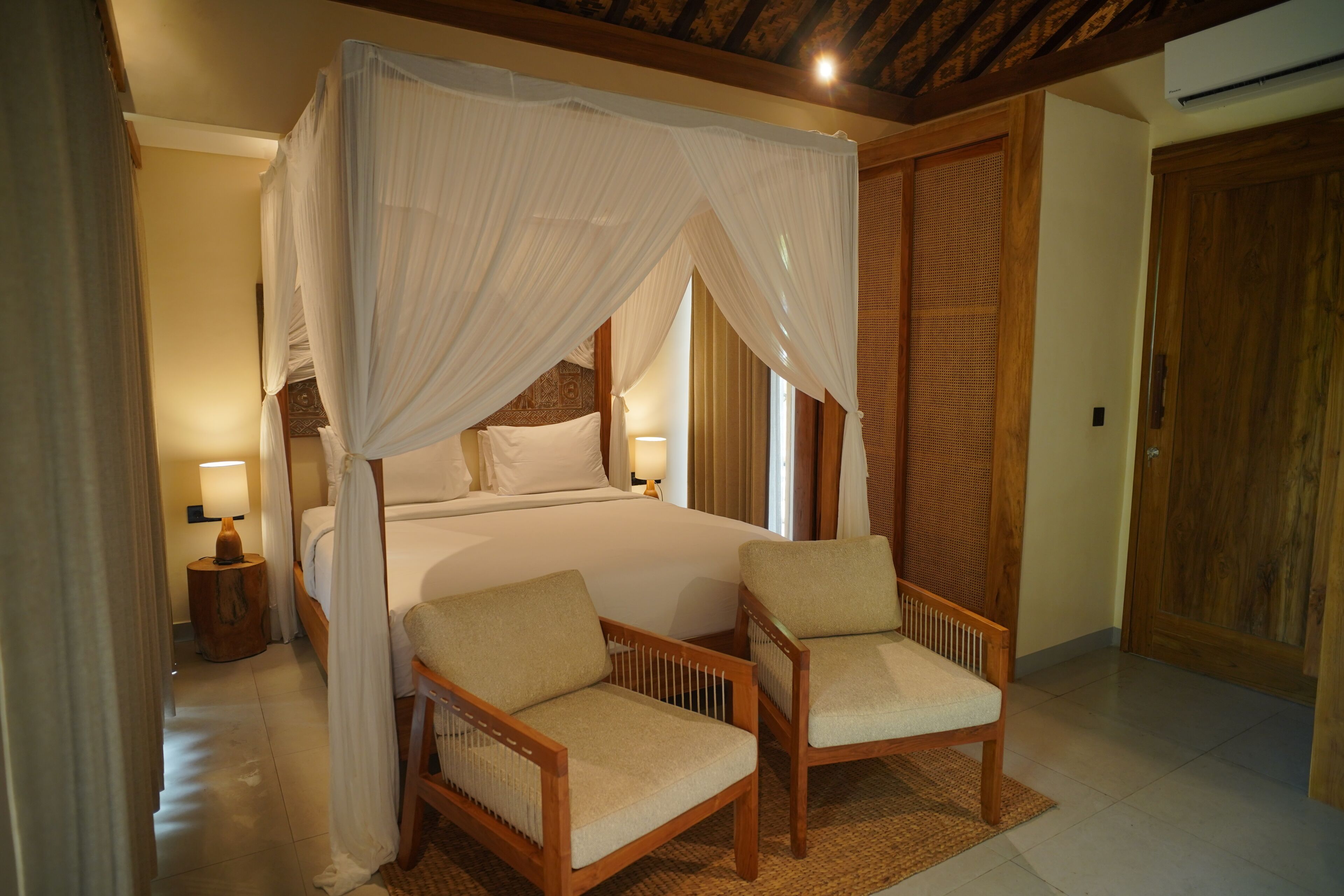 Twin Room, Garden View | Egyptian cotton sheets, premium bedding, down comforters
