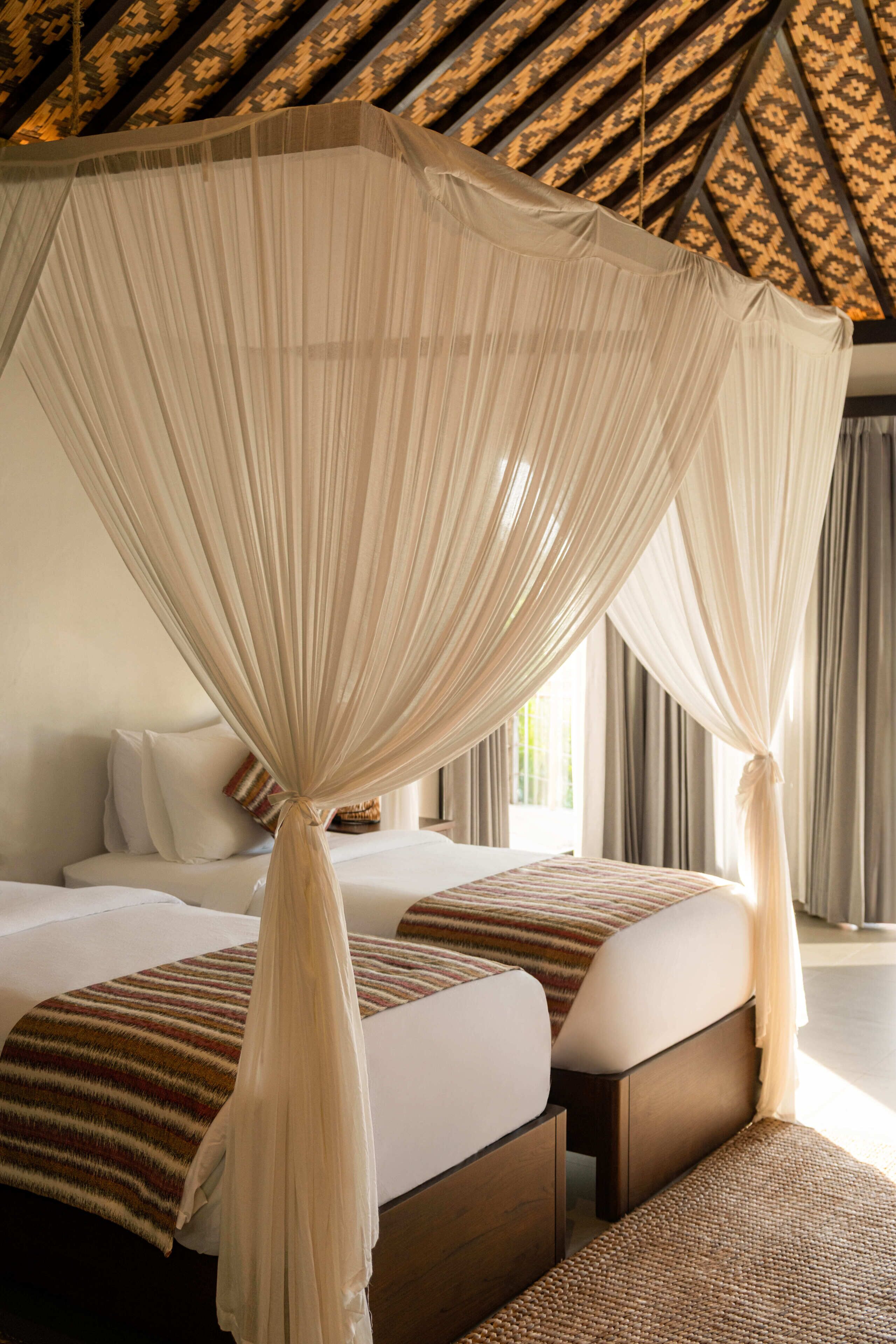 Egyptian cotton sheets, premium bedding, down duvets, memory-foam beds