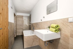 Badewanne, Handtücher