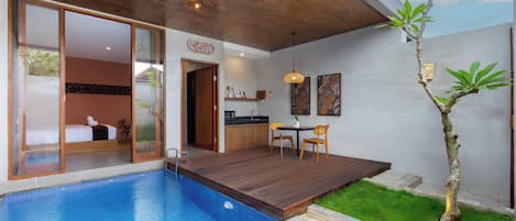 Villa | 1 Schlafzimmer, Minibar, kostenloses WLAN, Bettwäsche