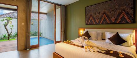 Villa | 1 bedroom, minibar, free WiFi, bed sheets