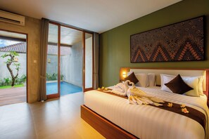 Villa | 1 slaapkamer, een minibar, gratis wifi, beddengoed