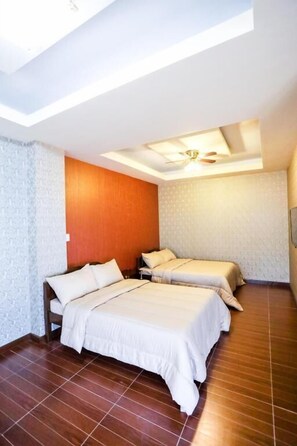 Cofres nos quartos, individualmente decorados