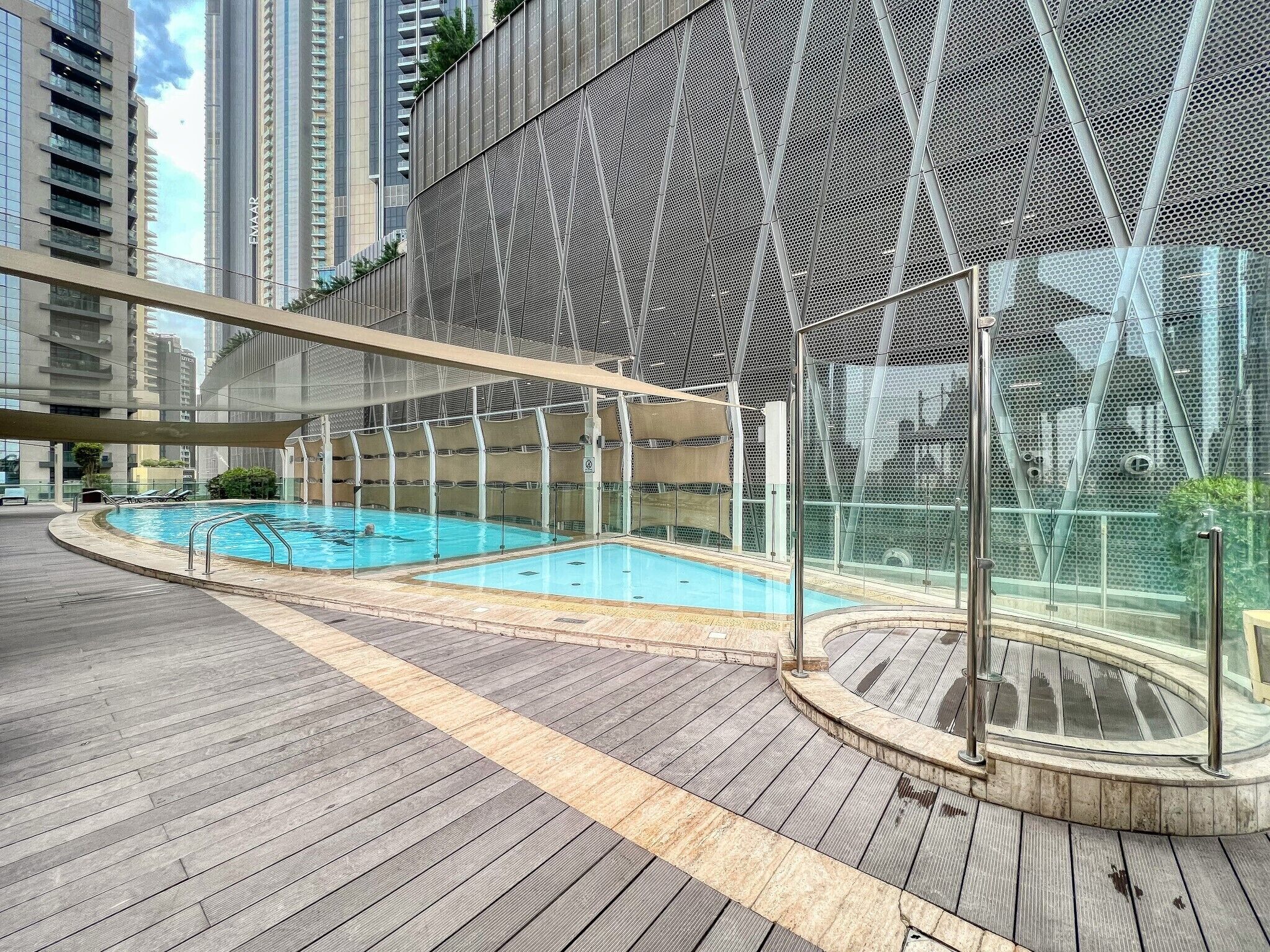 Alberca al aire libre 