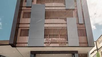 Fassade der Unterkunft