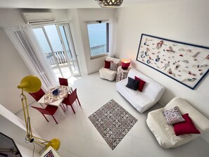 Living area - Due Relais - Panoramic Sea View Suites  (Vietri sul Mare)