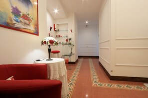 Interior entrance