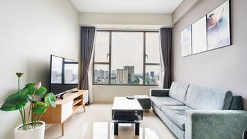 Habitación de lujo doble | Zona de estar