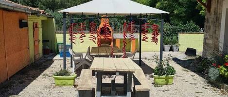 Restauration en plein air