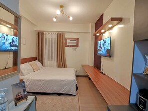 1 Schlafzimmer, Bügeleisen/Bügelbrett, kostenloses WLAN, Bettwäsche