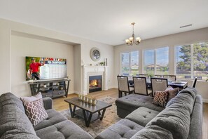 تلفزيون، مدفأة