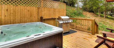 Bain à remous extérieur