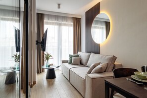 Apartamento | Área de estar | Smart TV