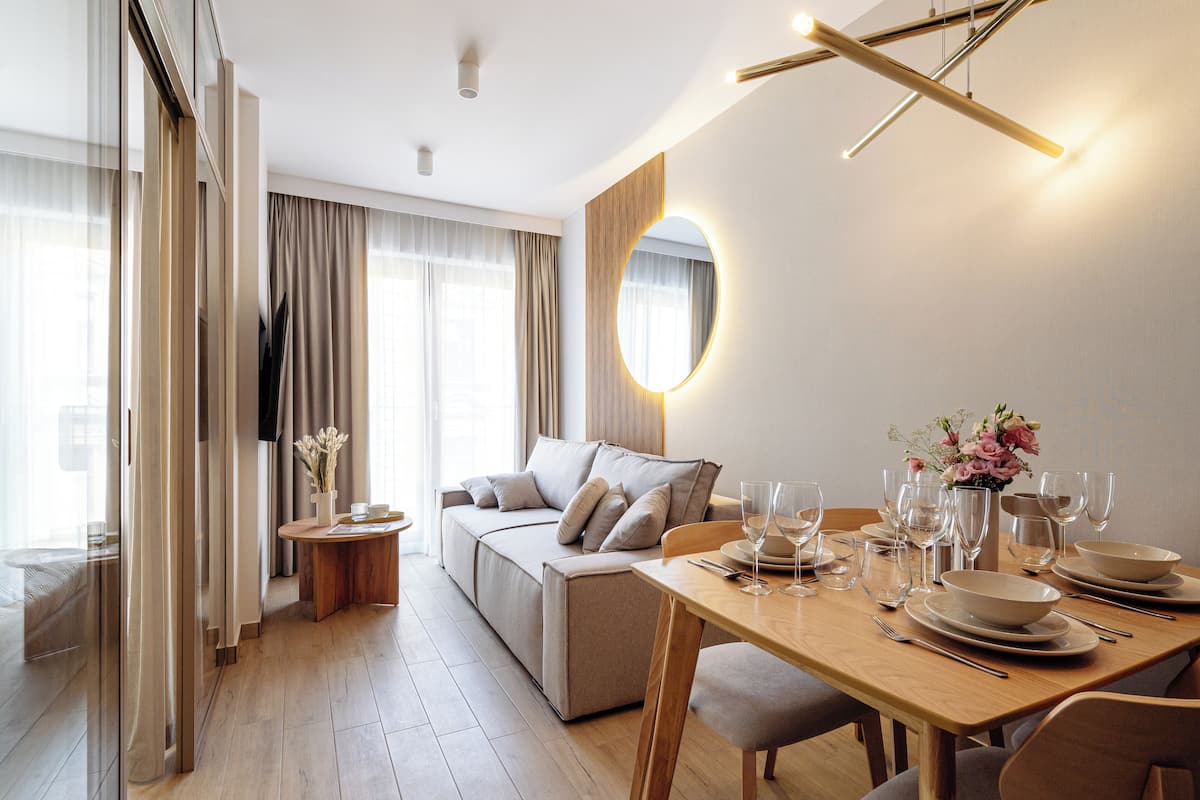 Apartment | Wohnbereich | Smart-TV