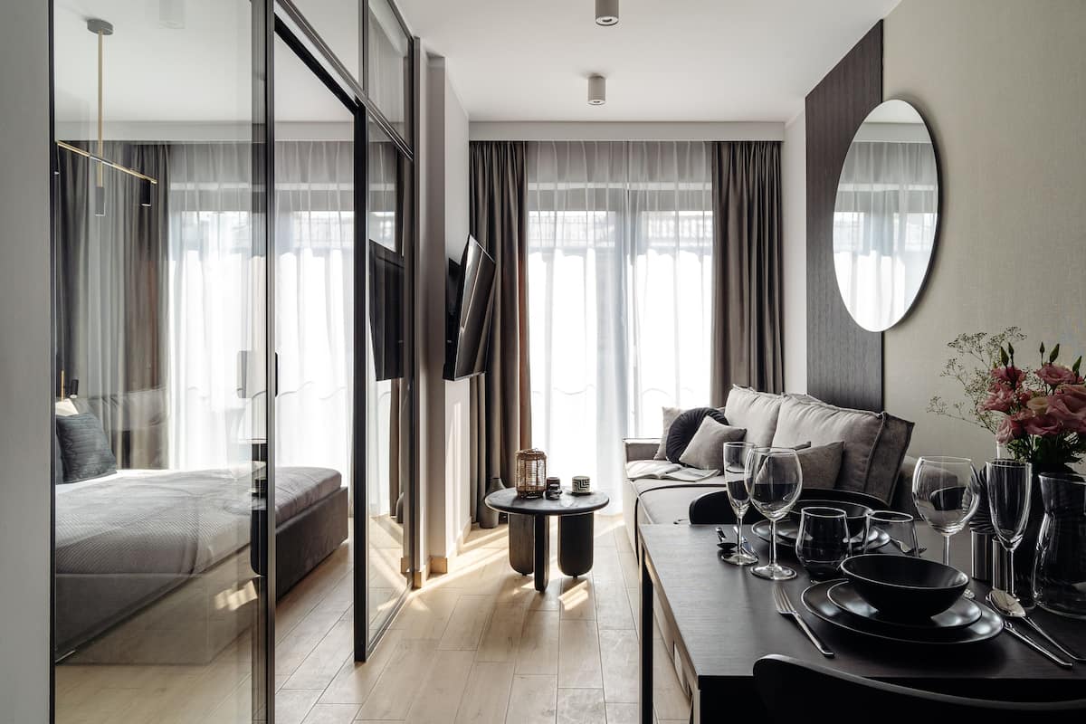 Apartment | Wohnbereich | Smart-TV