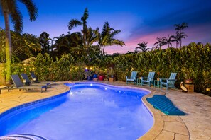Una piscina climatizada