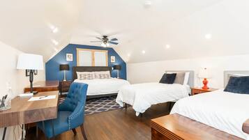 5 bedrooms, iron/ironing board, WiFi, bed sheets