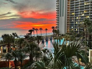Pool - Ocean View, Cozy Remodeled Condo #1713 - sleeps 4 (Panama City Beach)