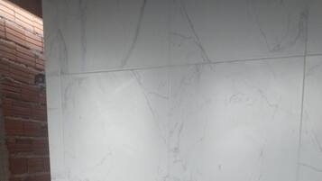 Towels, soap, toilet paper