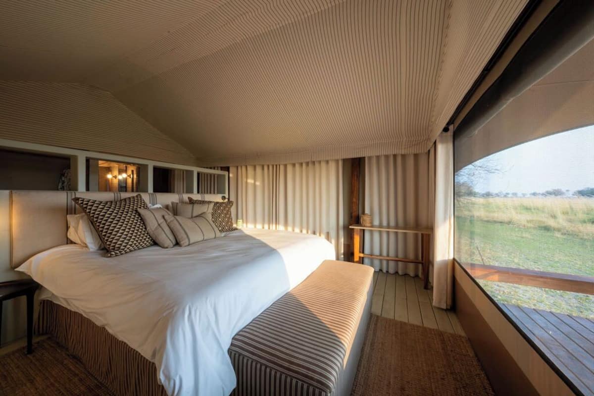 Basic-Zelt | 2 Schlafzimmer, individuell dekoriert, individuell eingerichtet