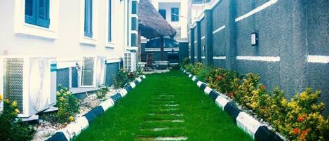 Enceinte de l’hébergement