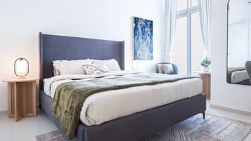 1 bedroom, iron/ironing board, free WiFi, bed sheets