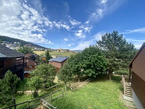 Stunning views of a historic church and rolling hills surround this charming residential area.