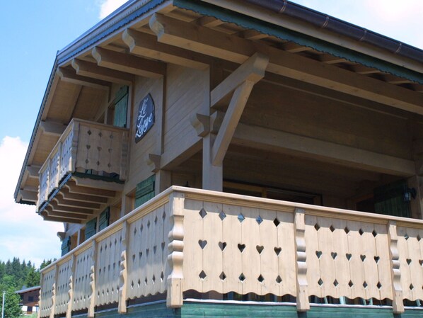 Exterior - Spacious chalet for 10 people with WiFi and fireplace (Les Gets)