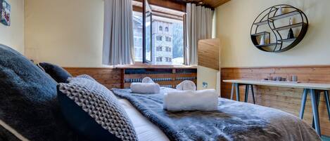 2 chambres, accĂšs au Wi-Fi (inclus), literie fournie