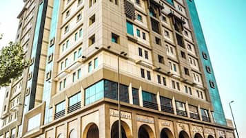 Majoituspaikan julkisivu