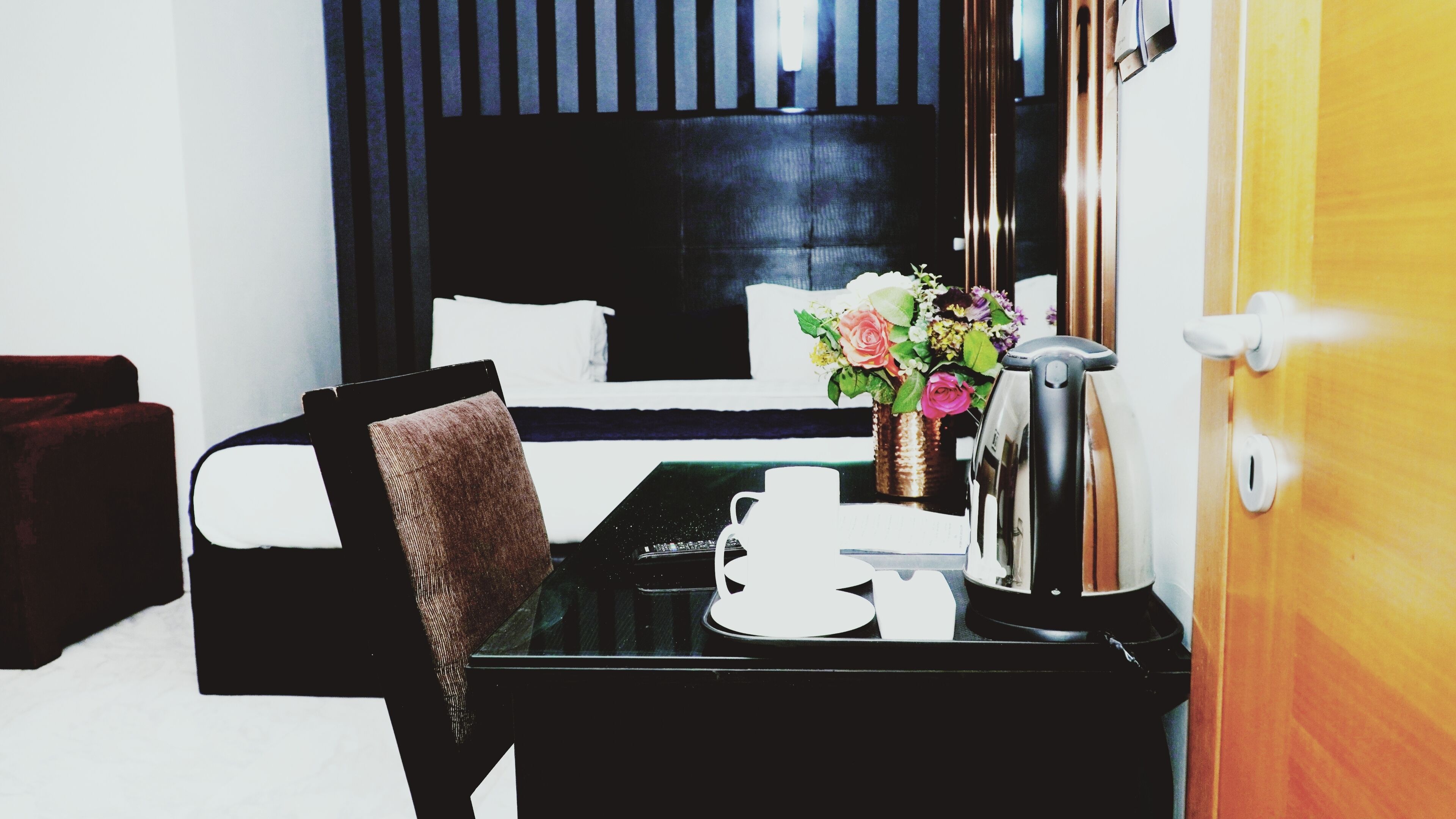 1 habitación y ropa de cama 