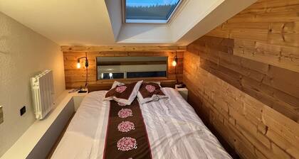 3-room Duplex at Ski Slopes, 6/8 People, TV, Equipped Kitchen