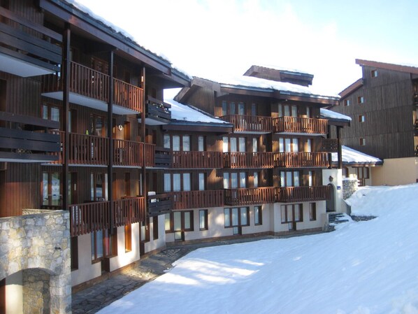 Exterior - Renovated studio · Near slopes · 4 guests · Terrace · Ski locker (La Plagne Montchavin Les Coches)