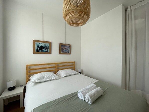 1 Schlafzimmer, Bügeleisen/Bügelbrett, kostenloses WLAN, Bettwäsche