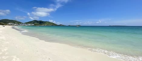 Aan het strand