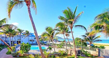 Vacation Duplex in Saint-Martin with Sea View