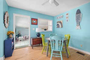 House, Multiple Beds, Patio, Garden View | Dining