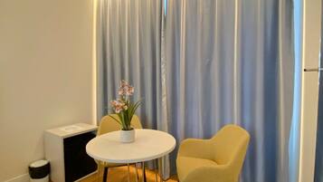 1 slaapkamer, een minibar, een kluis op de kamer