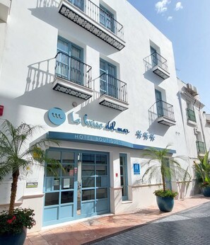 Façade de l’hébergement