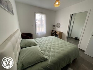 3 chambres, Wi-Fi gratuit, draps fournis