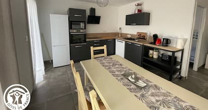 Maison PMR avec Jardin, 8 km de St-Gilles-Croix-de-Vie, 3 Chambres, Wifi et Vélos