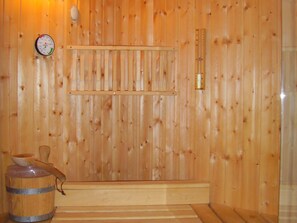 Sauna - Comfortable chalet with sauna, WiFi, and private parking (Les Gets)