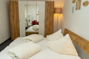 1 Schlafzimmer, kostenloses WLAN, Bettwäsche